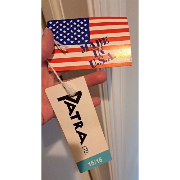 NWT Patra Black and Blue Velvet Paisley Print VTG Tuxedo Blazer Size 16 - Picture 7 of 8